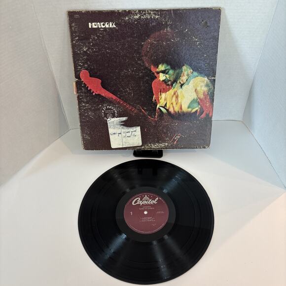 JIMI HENDRIX / BAND OF GYPSYS Vinyl Record Album LP 1970’s Capitol STAO 472 - Picture 1 of 12